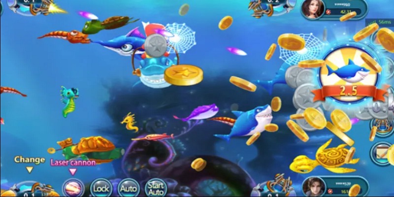 Nhiều sự kiện, phần thưởng được áp dụng trong Bắn Cá Rùa Xanh