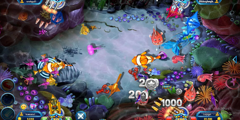 Bắn Cá Vui Vẻ cung cấp chế độ chơi phong phú