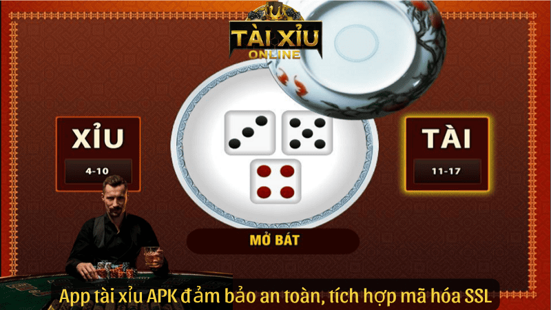 App tài xỉu APK đảm bảo an toàn, tích hợp mã hóa SSL