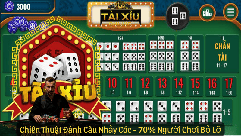 Chiến Thuật Đánh Cầu Nhảy Cóc Tài Xỉu – 70% Người Chơi Bỏ Lỡ