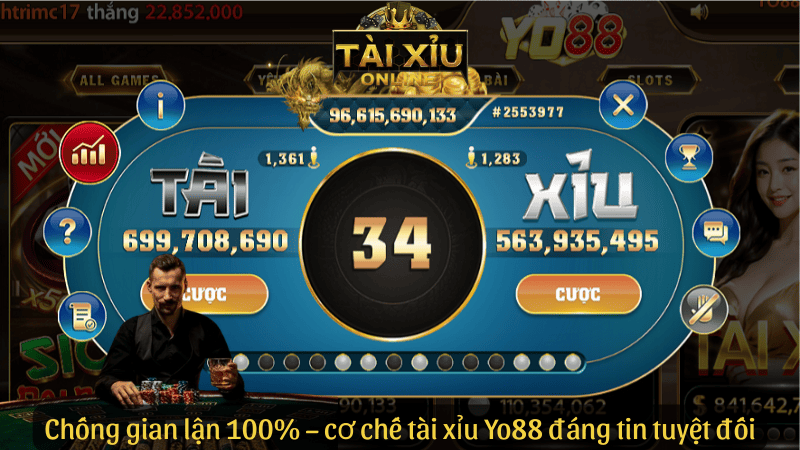 Chống gian lận 100% – cơ chế tài xỉu Yo88 đáng tin tuyệt đối
