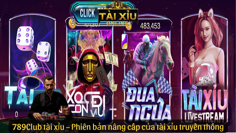 789Club tài xỉu – Phiên bản nâng cấp của tài xỉu truyền thống